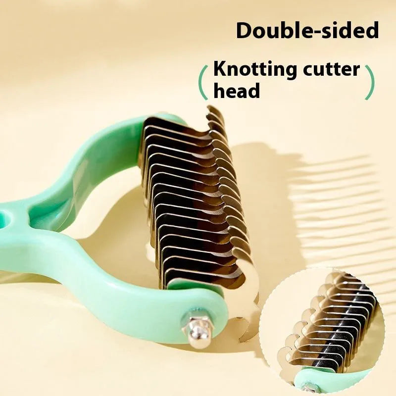 Doppelseitiger Edelstahl-Katzenkamm – Der Profi-Knotenschneider für glattes, gesundes Fell!“
Sorgen Sie für perfekte Fellpflege mit diesem Premium-Katzenkamm – ideal zum Entfernen von Knoten, Unterfell und losen Haaren!