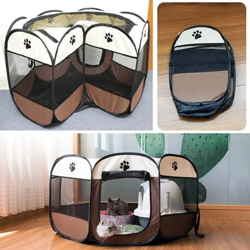 🐾 Achteckiges Premium-Faltzelt für Haustiere – Der perfekte Outdoor-Begleiter für Camping & Reisen!