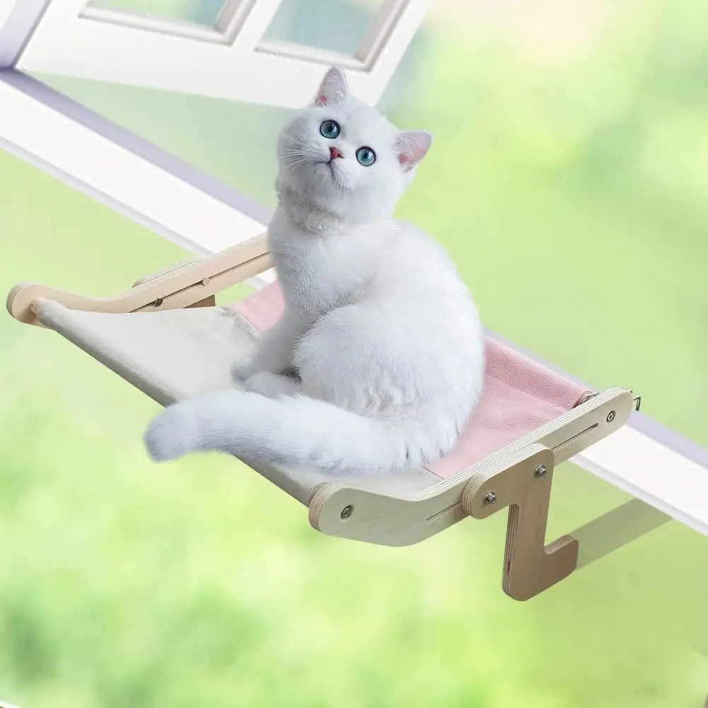 🪟 Fenster-Hängematte für Katzen – Premium Katzenbett zum Aufhängen ohne Bohren!