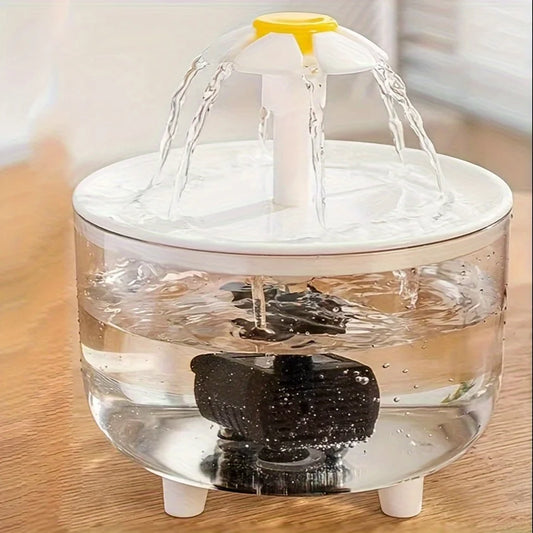 🐾 USB Elektrischer Haustier-Wasserbrunnen – 1L Automatischer Trinkspender mit Filter