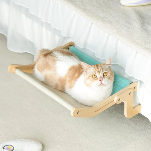 🪟 Fenster-Hängematte für Katzen – Premium Katzenbett zum Aufhängen ohne Bohren!