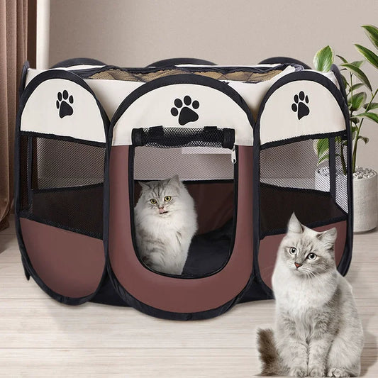 🐾 Achteckiges Premium-Faltzelt für Haustiere – Der perfekte Outdoor-Begleiter für Camping & Reisen!